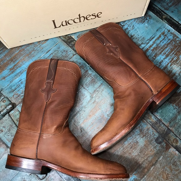 Lucchese Other - Lucchese Bannock Leather Cowboy Boots